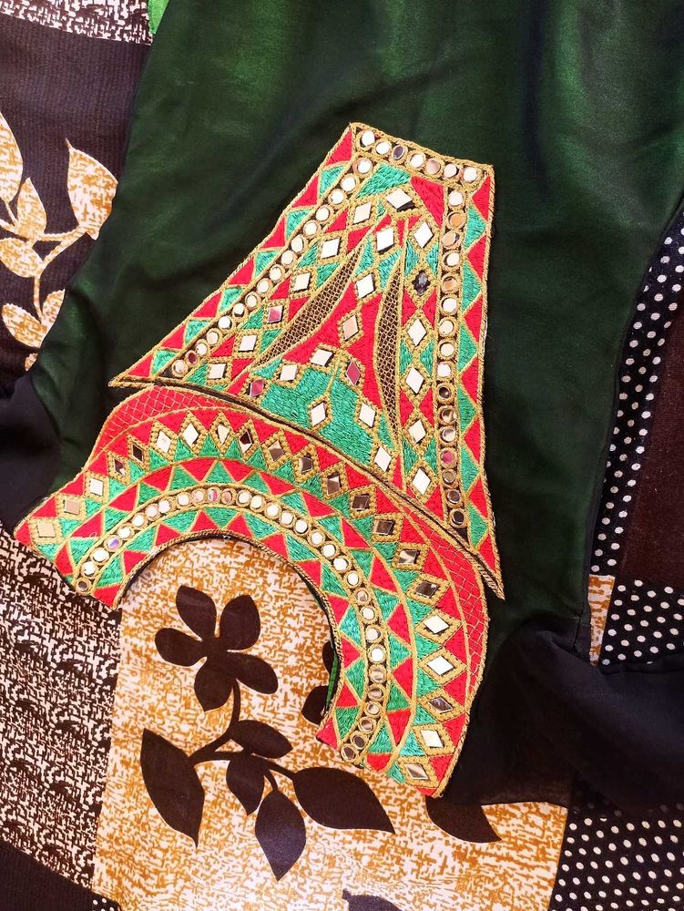 Green Kurtis For Mahendi Function