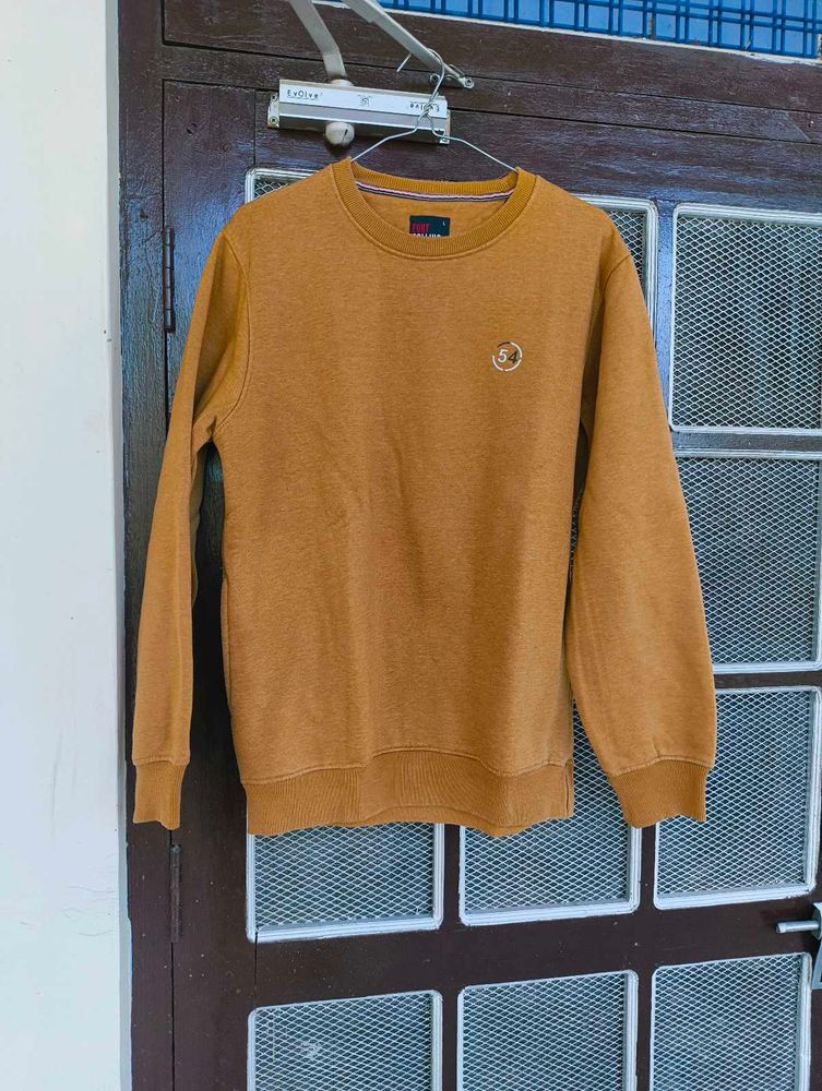 Vintage Style Brown Sweatshirt