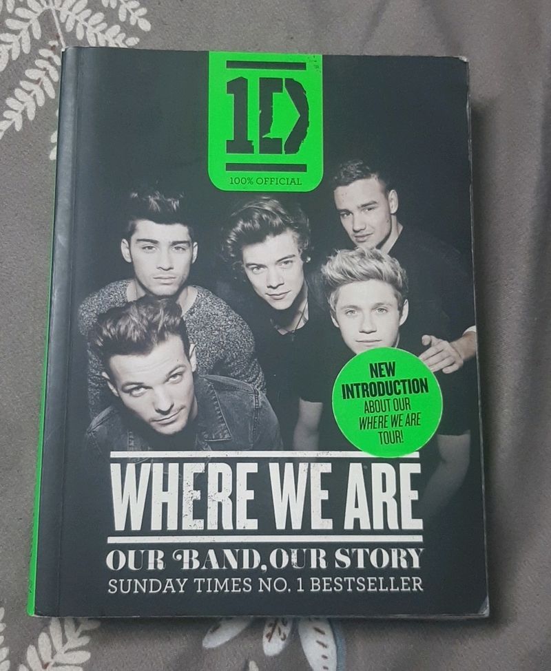 One Direction Where We Are Book