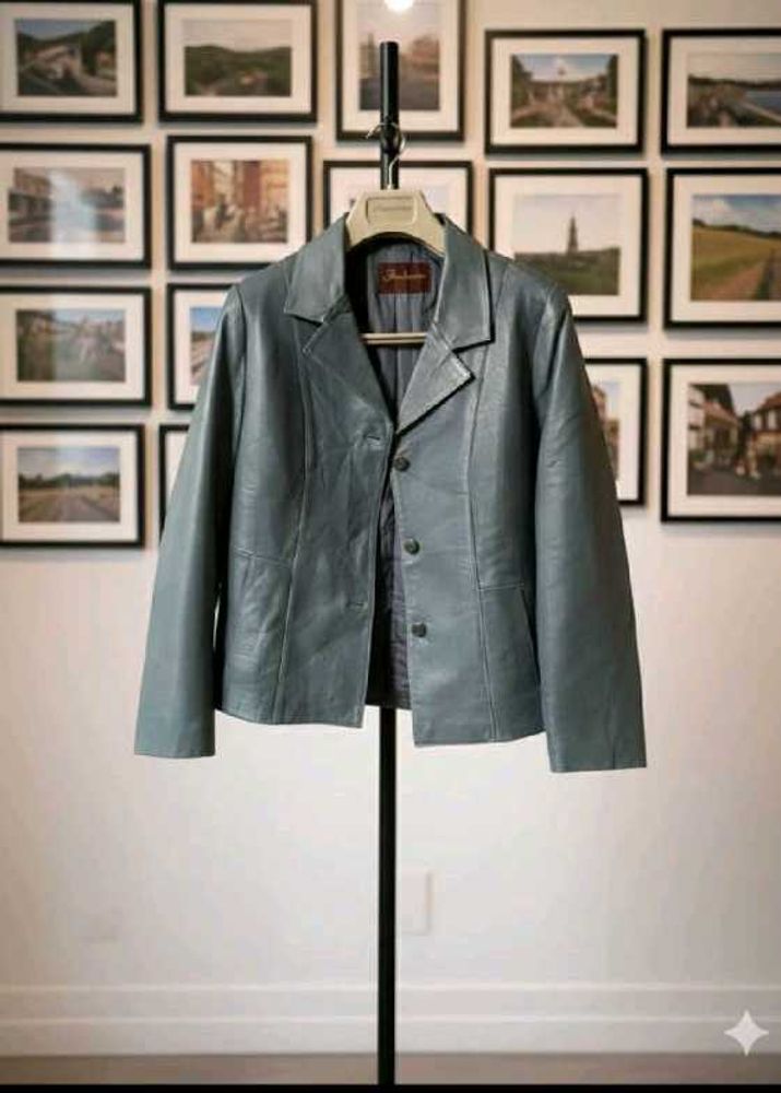 Leather Blazer
