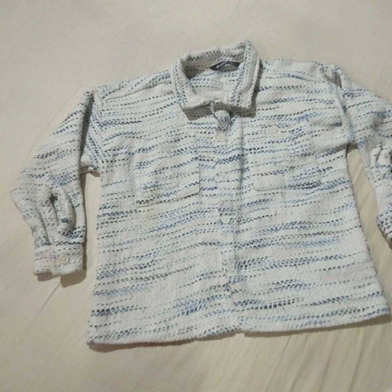 Unisex Striped Button-Down Shirt