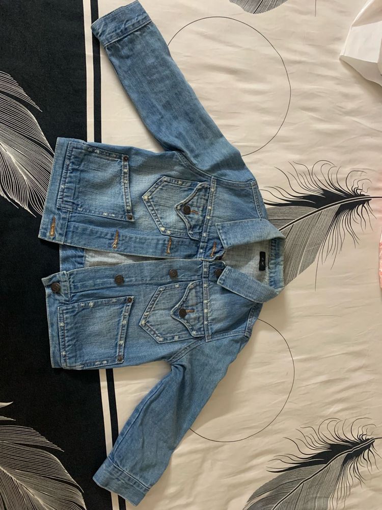 Blue Denim Coat