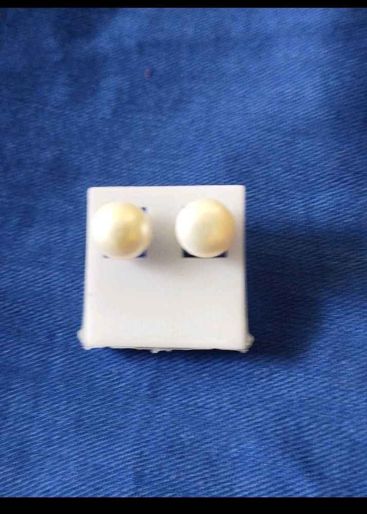 Pearl Stud Earrings