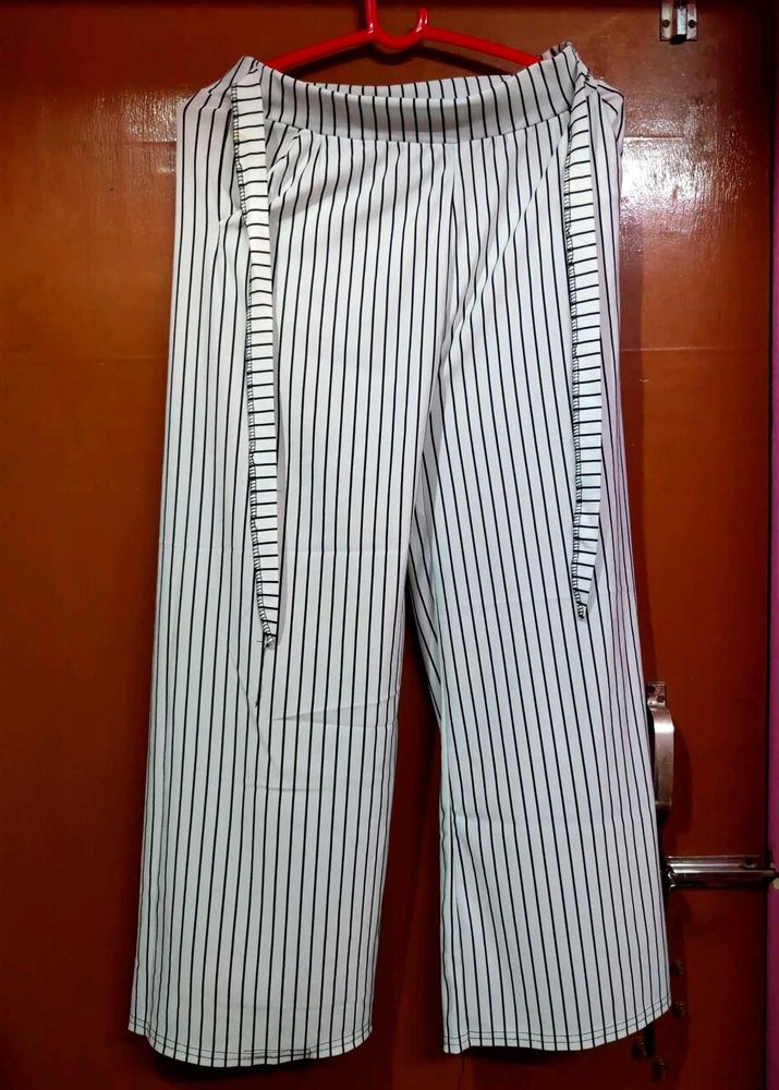 Striped Wide Leg Pants