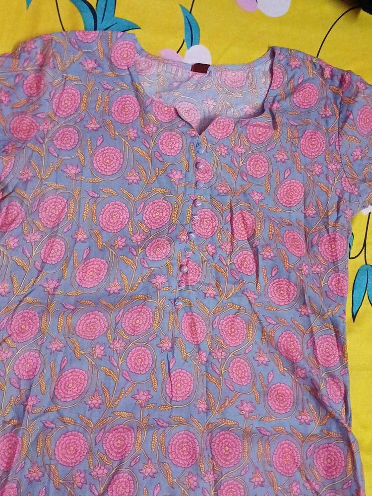 Floral Print Kurti