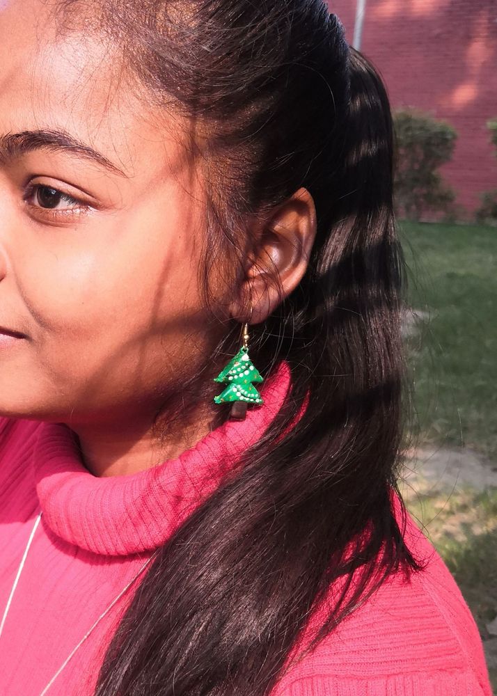 Christmas theme earings combo