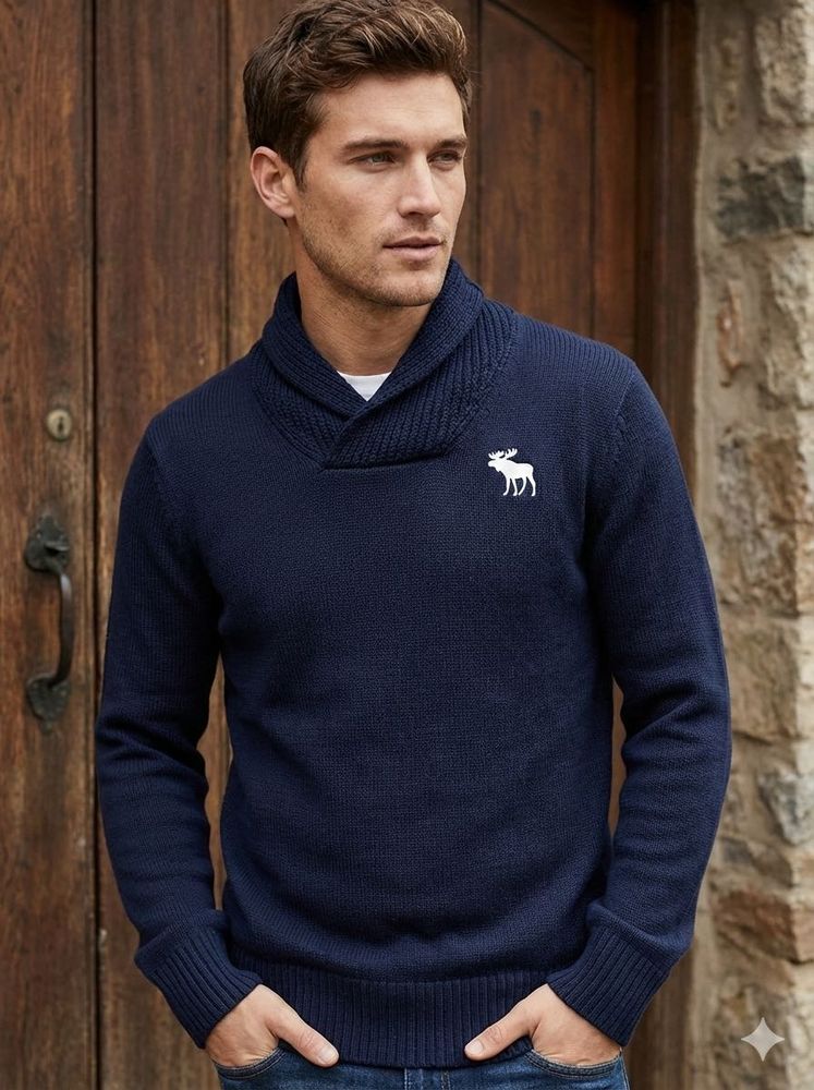 Abercrombie Shawl Collar Sweater