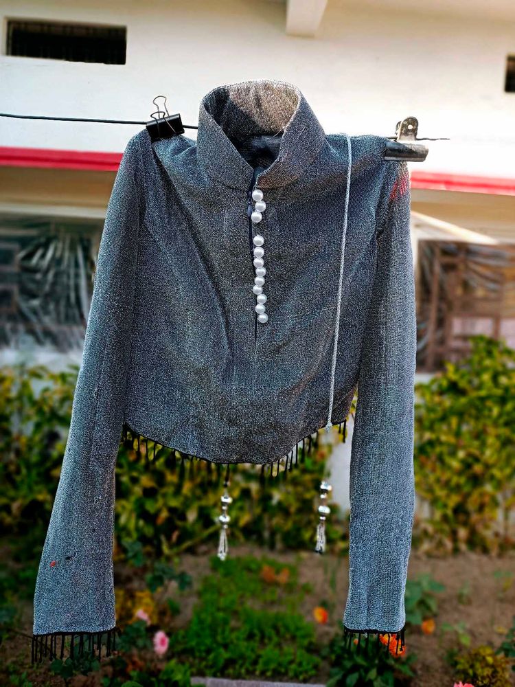 Grey Authentic Lehenga