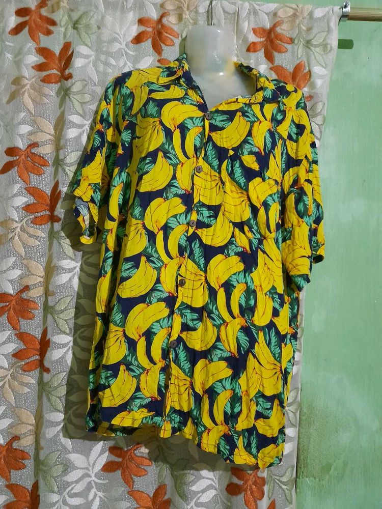 Banana Print Shirt