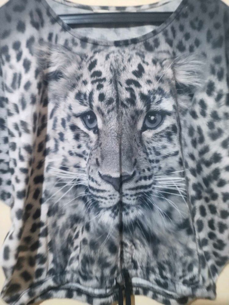 Animal Print Top