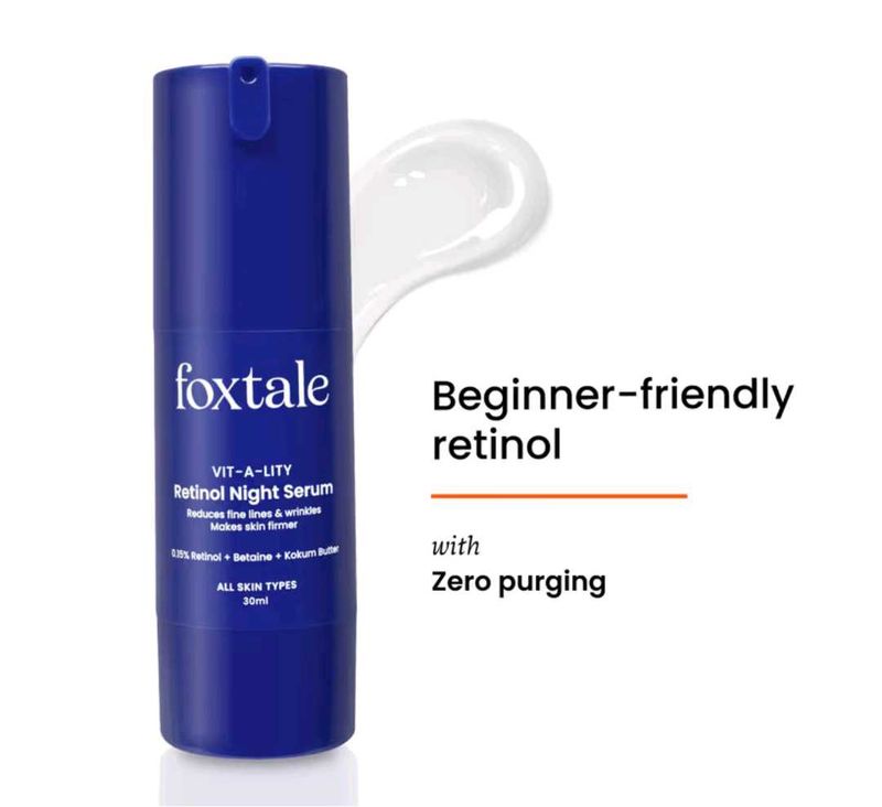 Brand new foxtale retinol serum