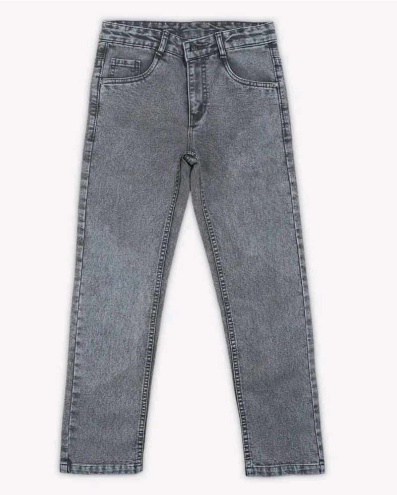 Women Trendy Grey Denim Jeans