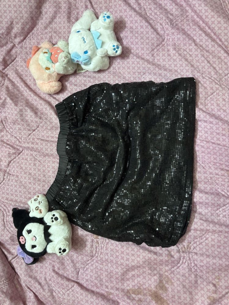 Sparkling Sequin Bodycon mini Skirt