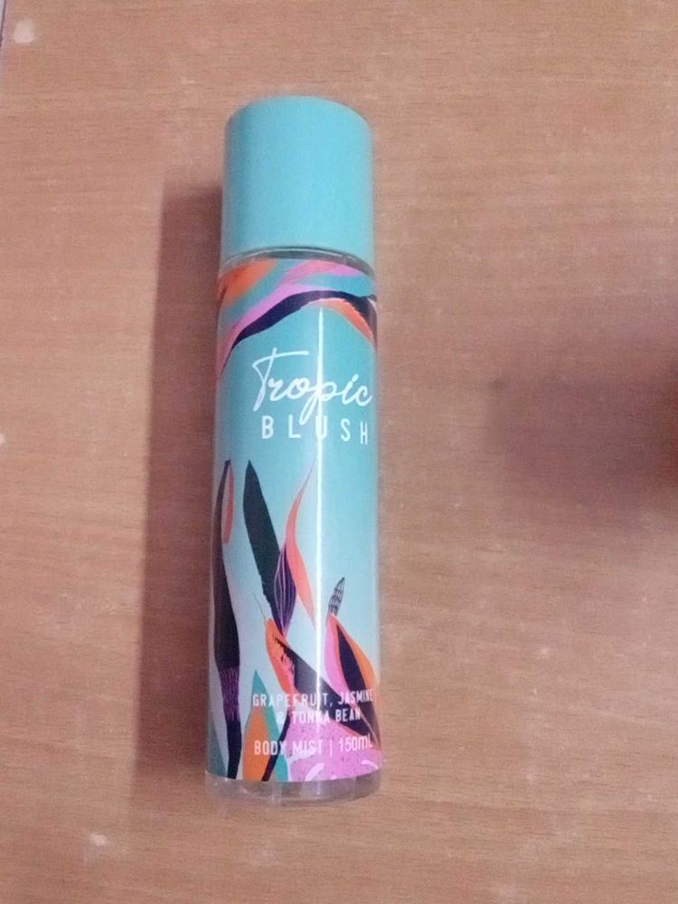 tropic blush body mist