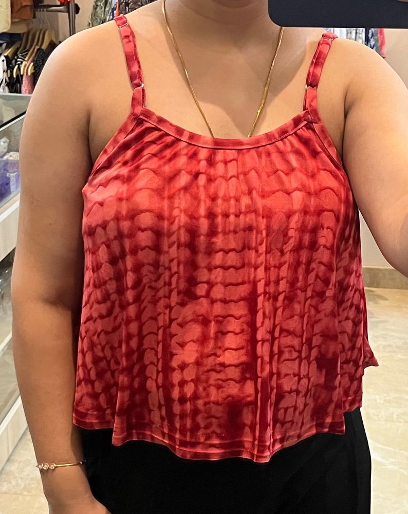 Spaghetti Top Orange