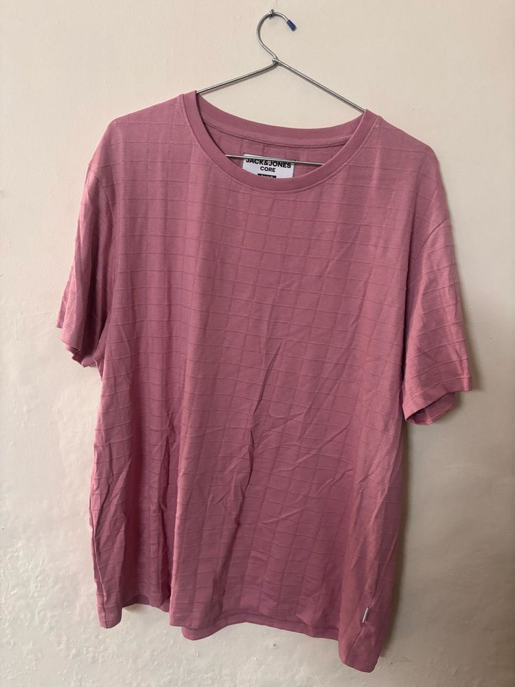 Jack &amp; Jones Mauve T-Shirt