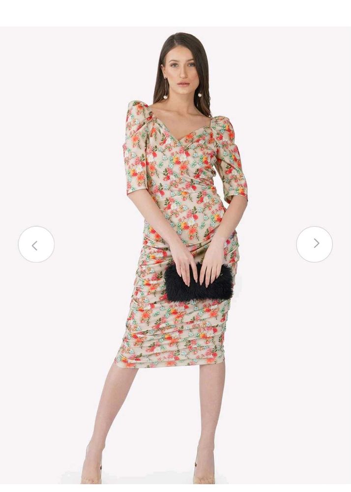 Floral Bodycon Dress