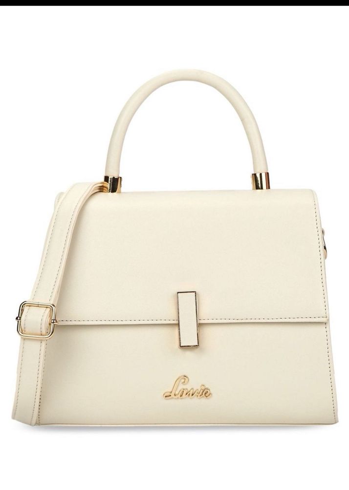 Lavie Ivory Structured Satchel