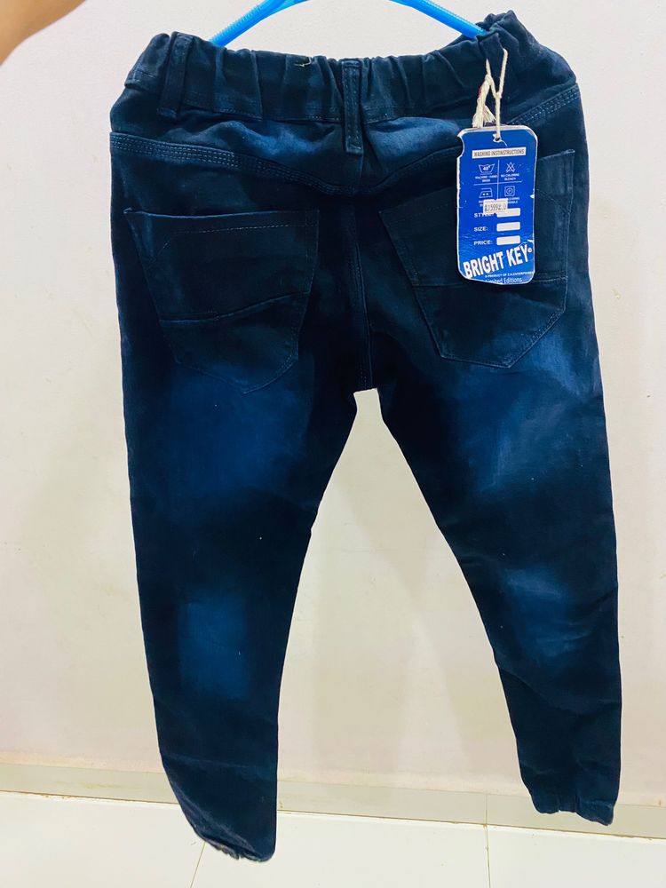 Bright Key Dark Blue Jogger Pant New And Unused
