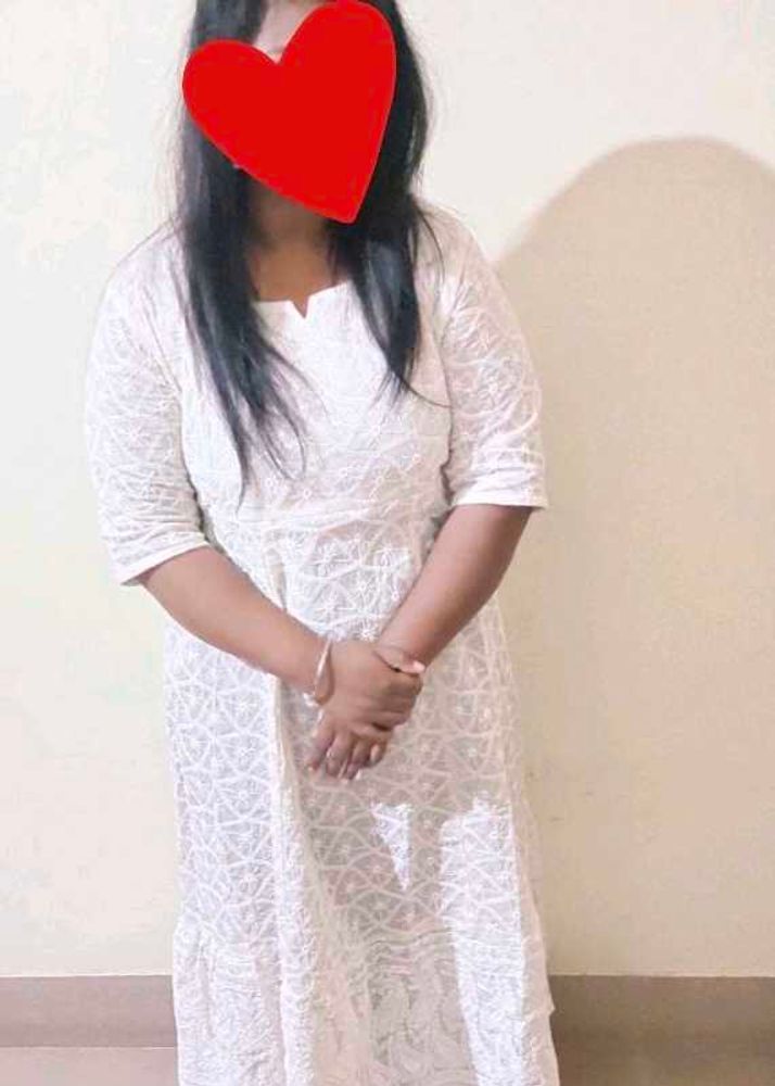 White Embroidered Kurti
