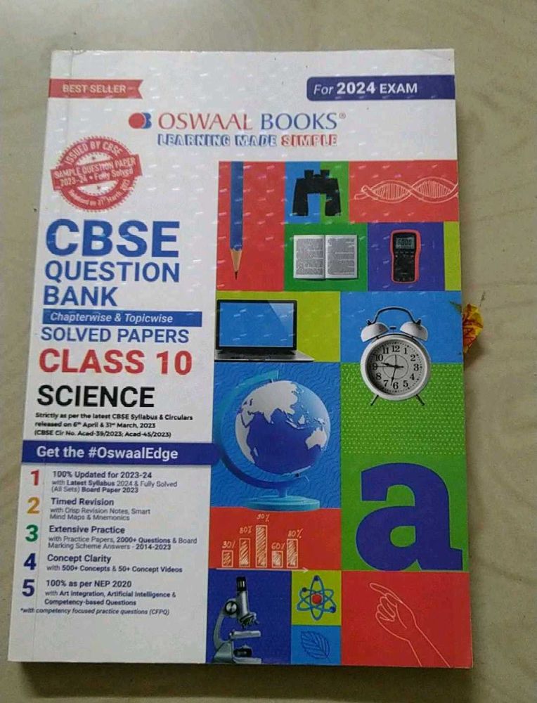 Oswaal Class 10th Science Question Bank 2024