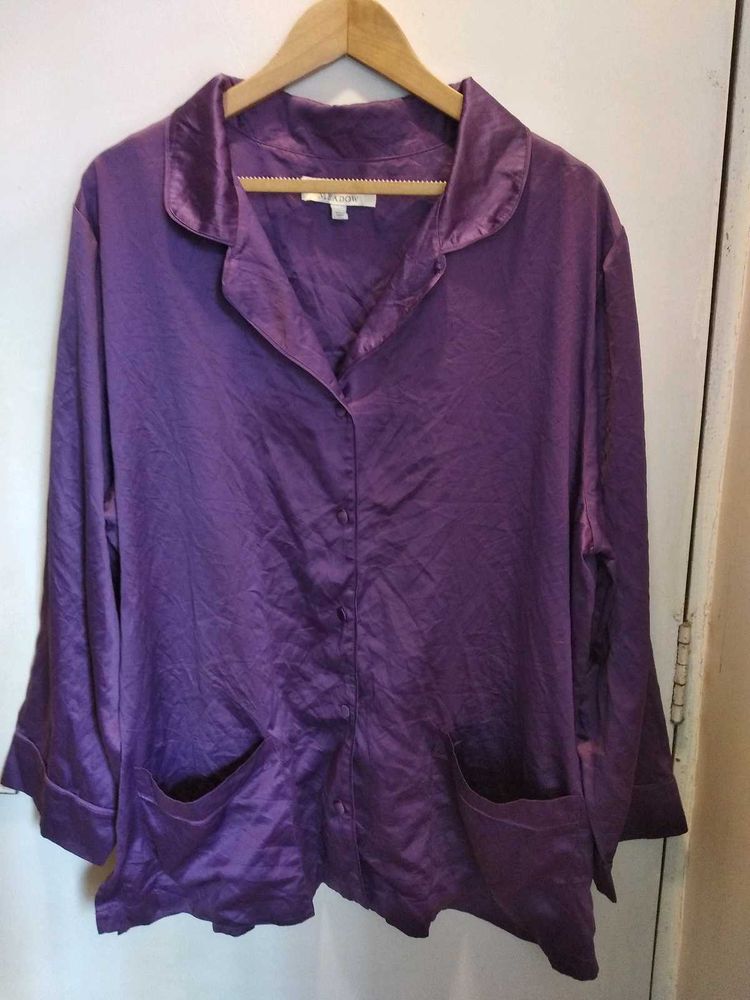 Beautiful Imported Satin Shirt