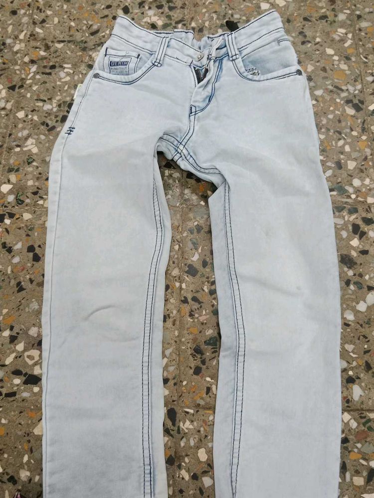 Light Wash Denim Jeans