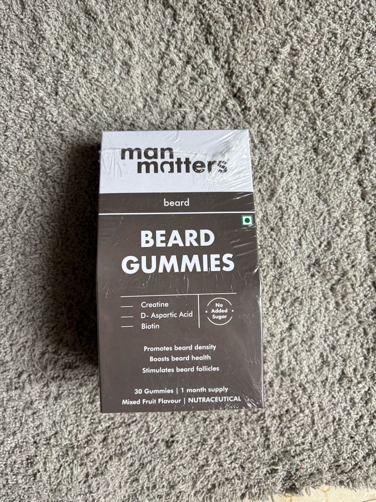 Man Matters- Beard Gummies