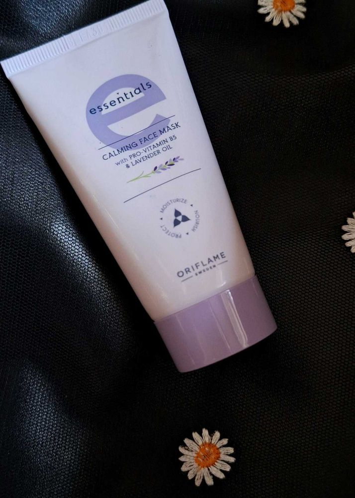Essentials calming face mask With pro- Vitamin B5