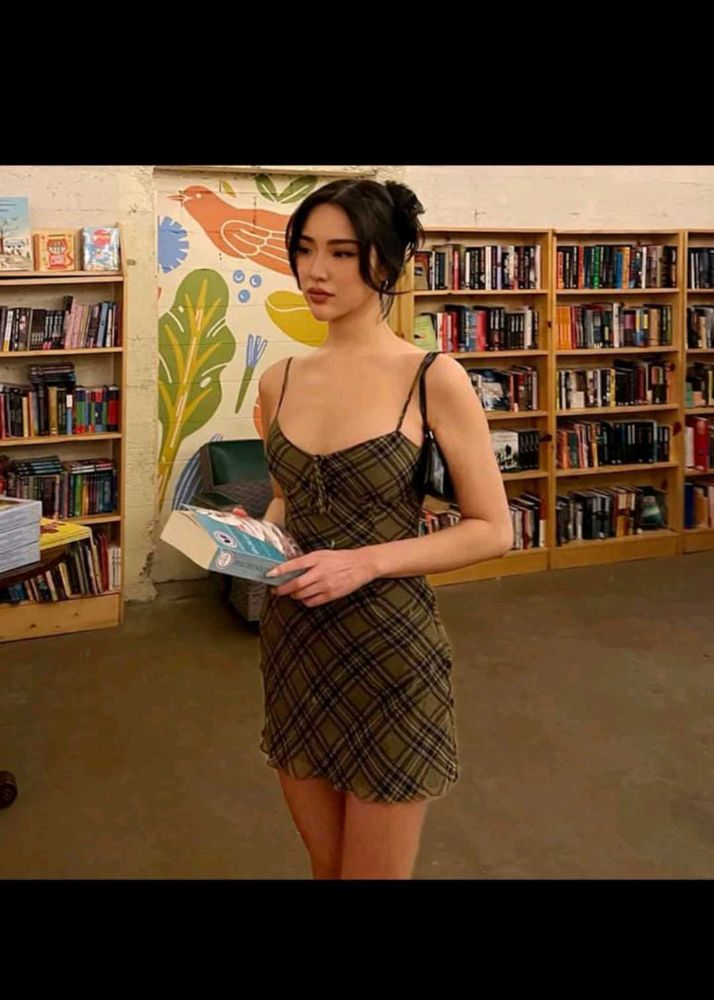 Plaid Mini Dress