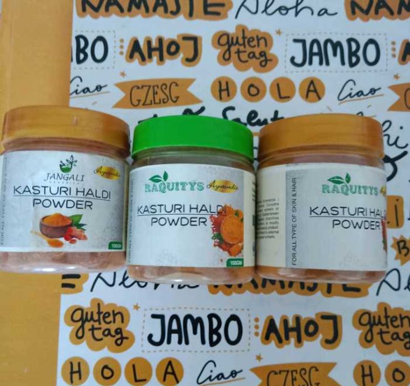 Kasturi Haldi Powder Set Pack Of 3