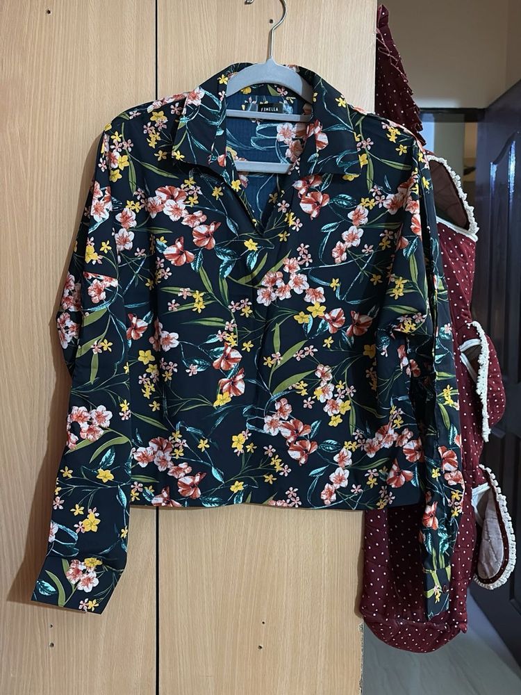 Floral Print Blouse
