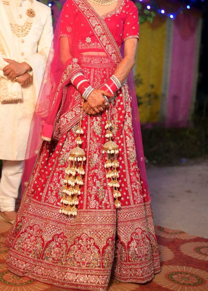 Maroon Bridal Lehenga