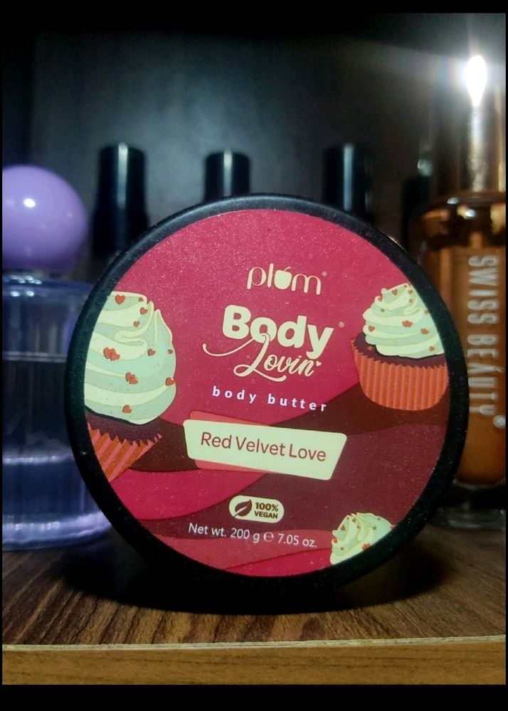 Plum Body Lovin Butter Red Velvet Cake