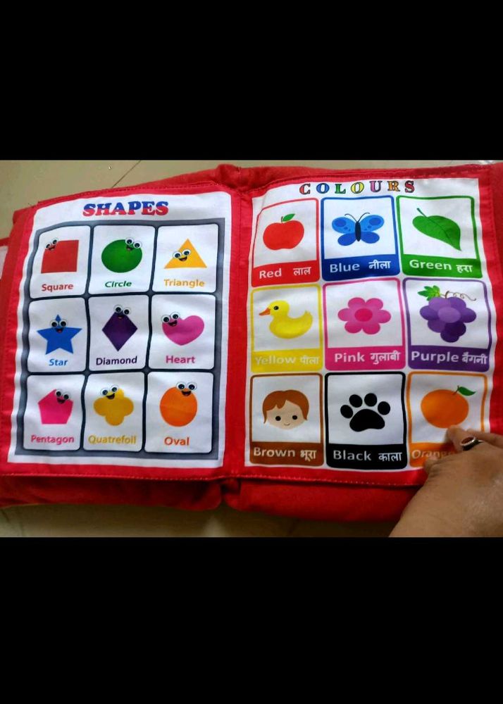 Educational Cushion Cloth Book for Babies &amp; Kids