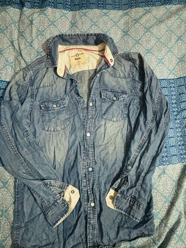 Kids Denim Shirts Kair High Quality Street Fashion