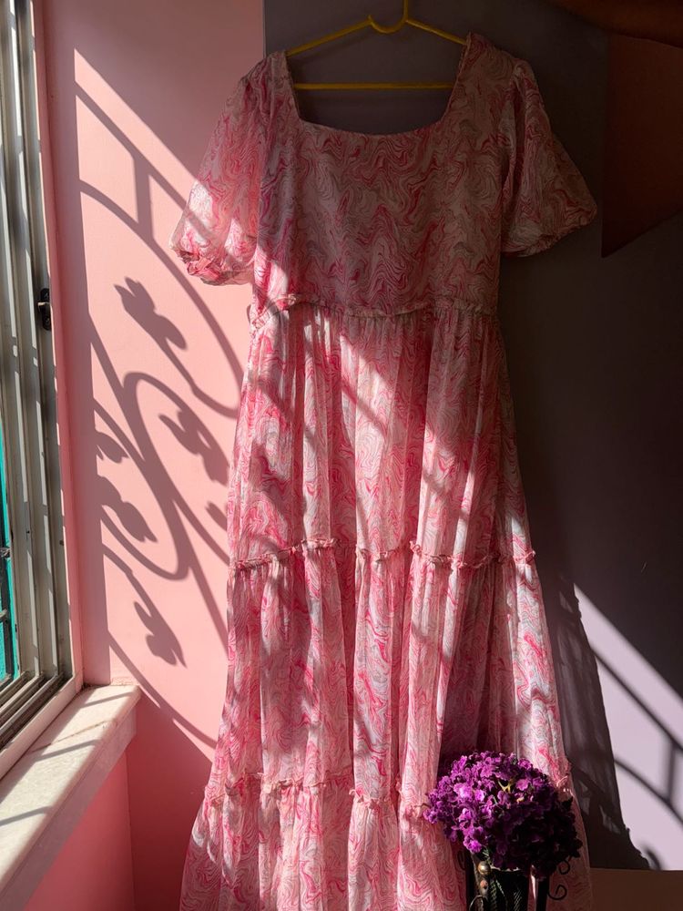 Maxi Dress Floral Printed From Myntra