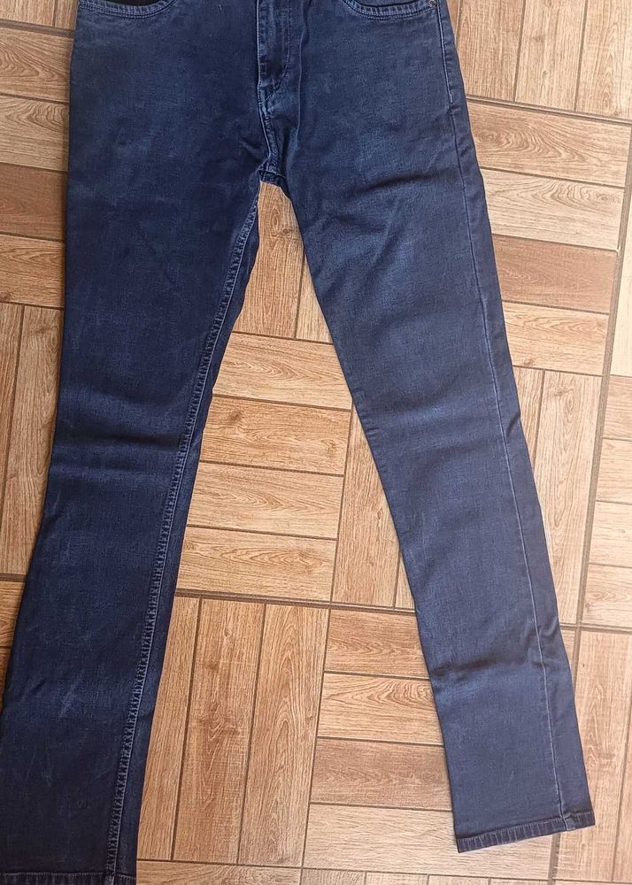 Dark Blue Denim Jeans