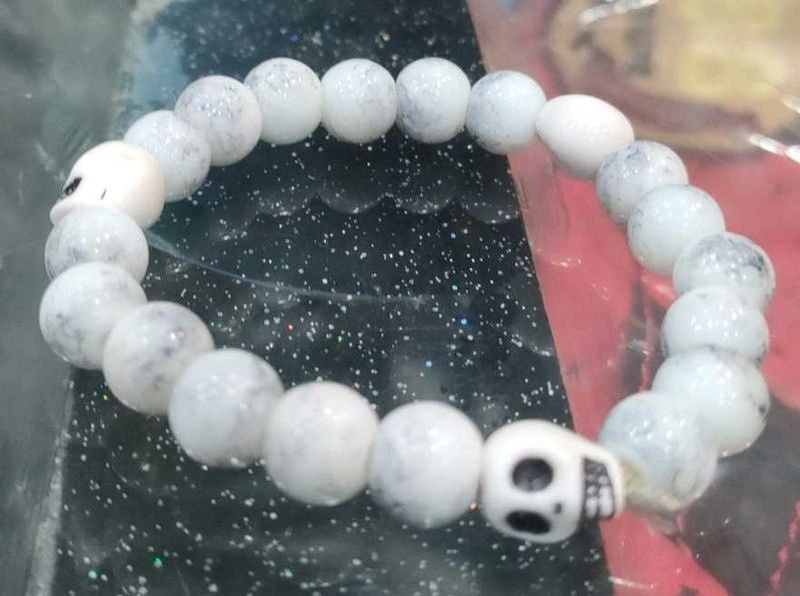 Skull Beaded Bracelet