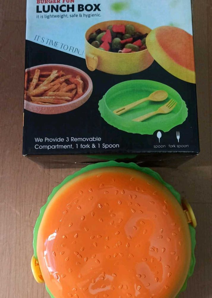 Burger Lunch Box