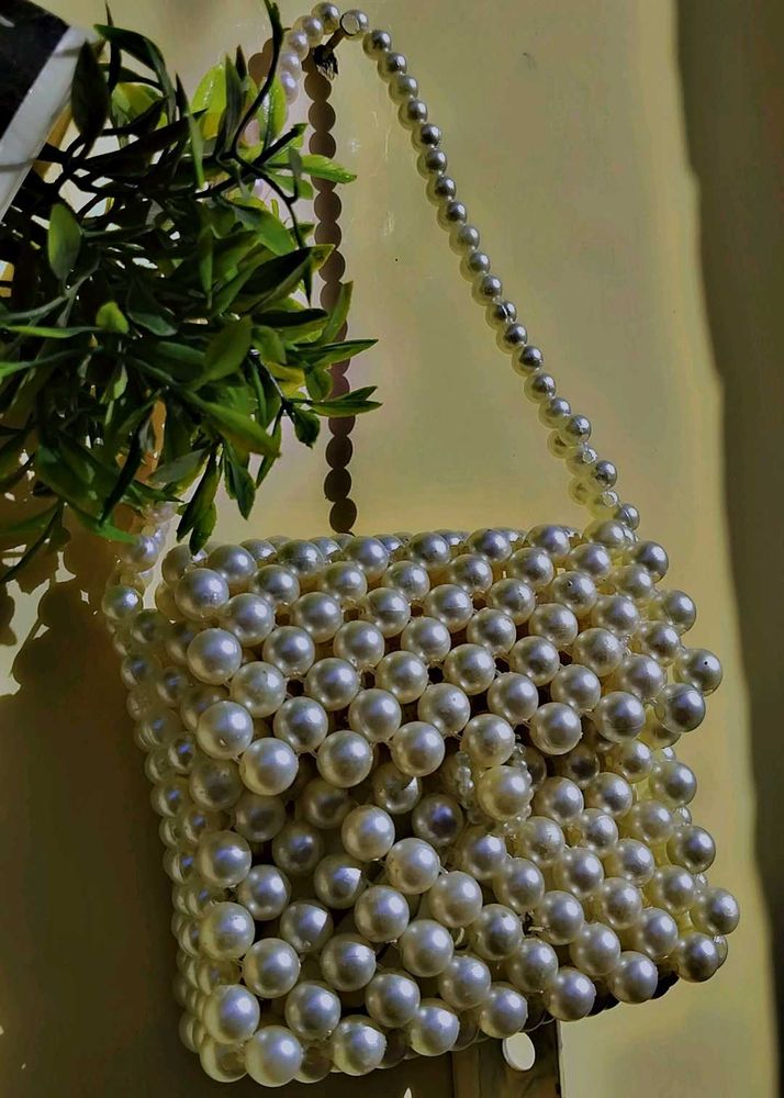 Pearled Purse