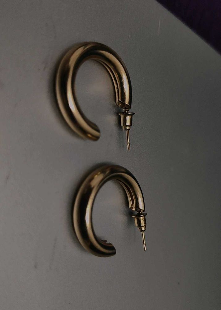 Gold Hoop Earrings