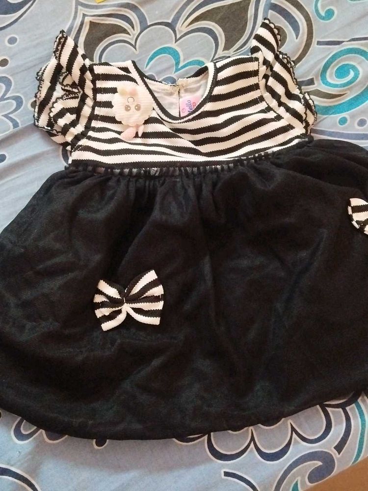 Cute Striped Baby Dress