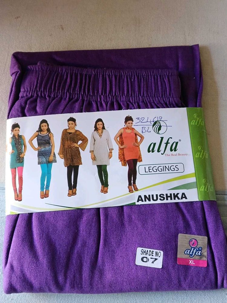 Alfa Anushka Purple Leggings