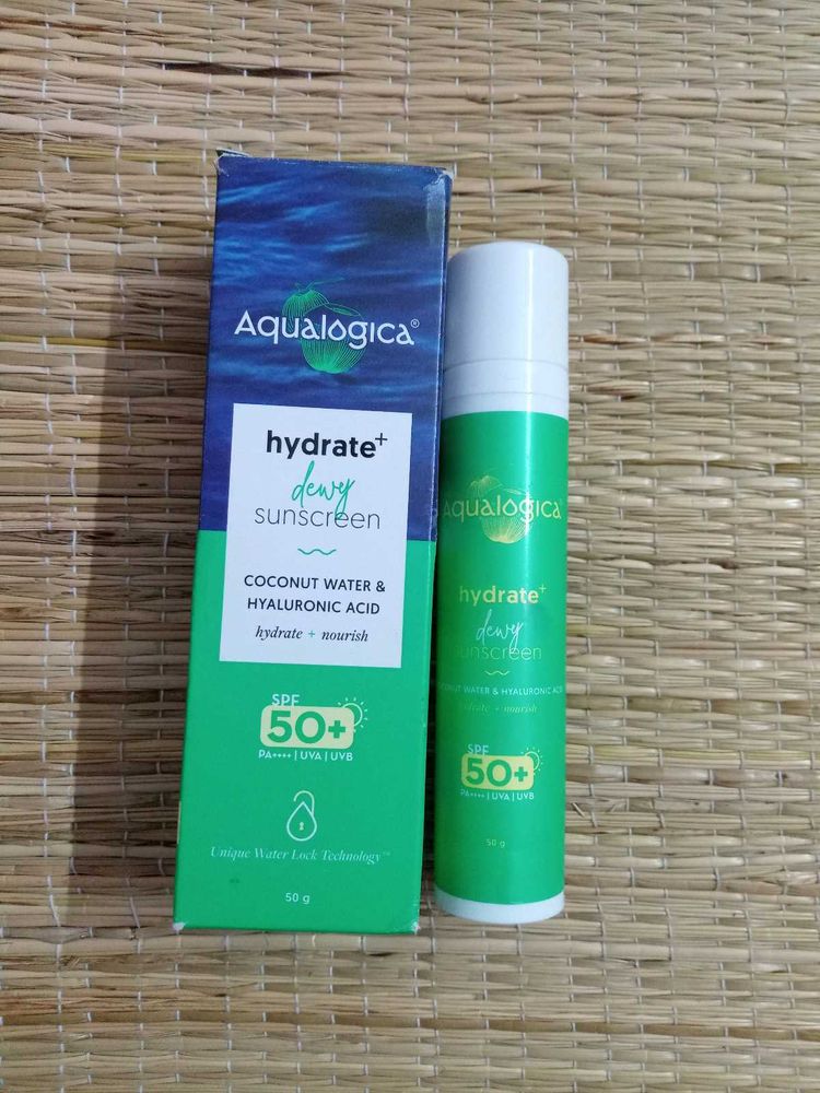 Aquologica Hydrate+ Dewy Sunscreen SPF 50+
