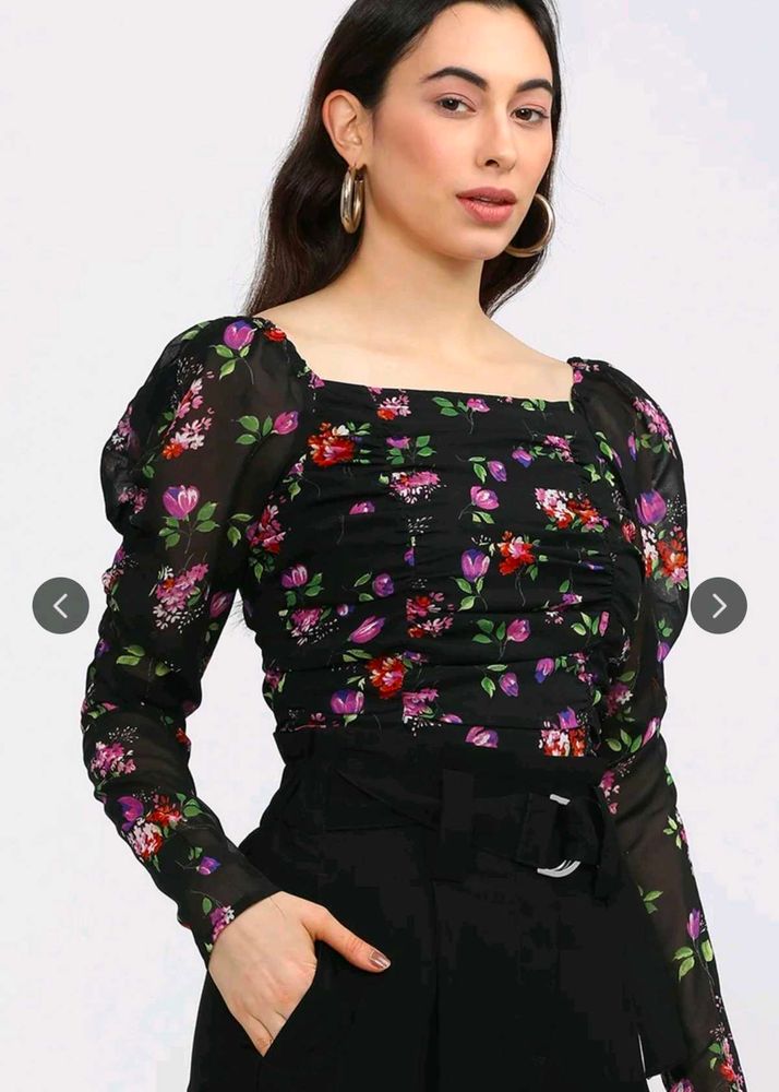 Floral Print Top