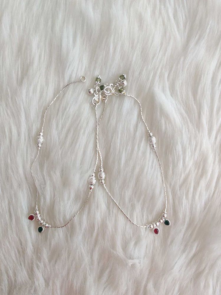 Pure Silver Anklet For Women ( Payal)