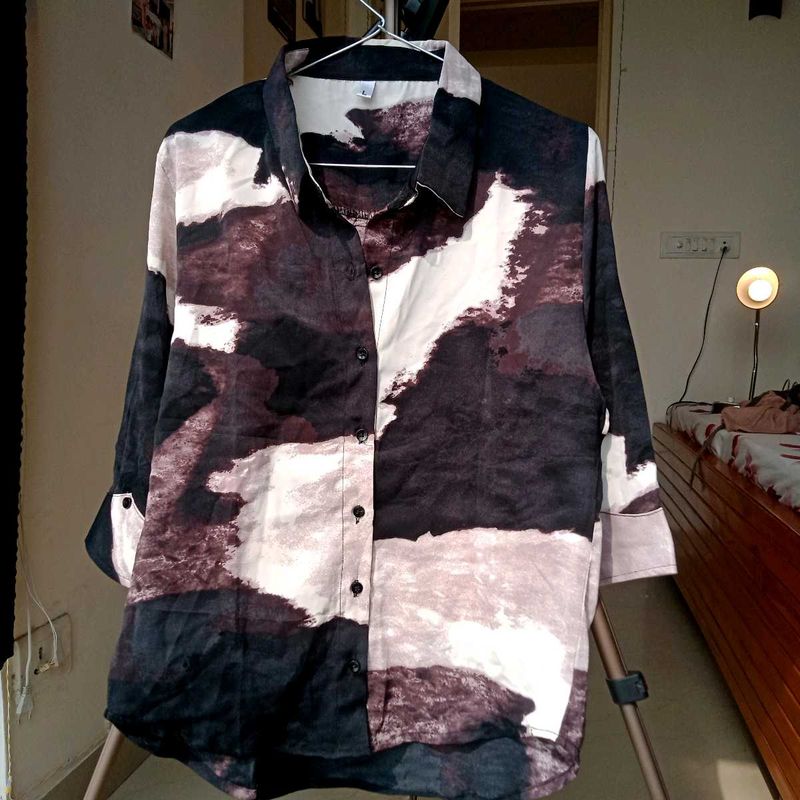 Abstract Print Shirt