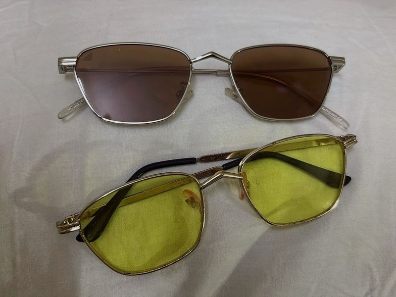 Set of 2 Stylish Designer Sunglasses