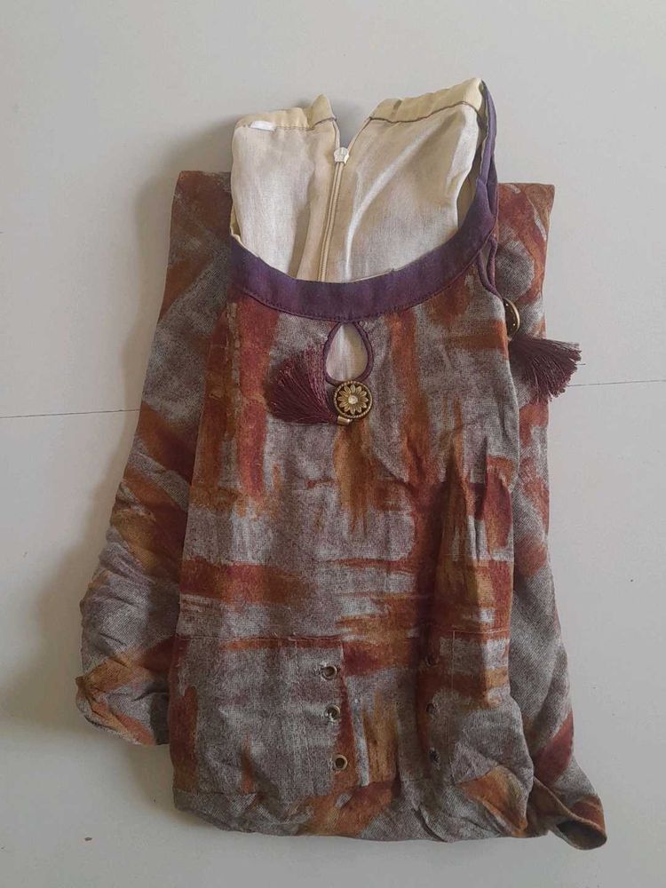 A line Printed Kurti